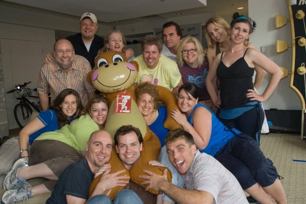 cast from Pepe! The Mail Order Monkey Musical