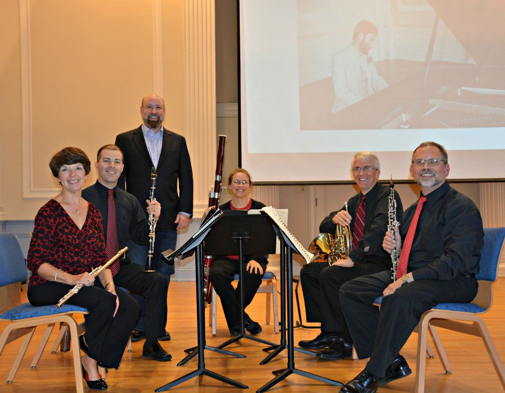 Sunderman Quintet perform Music II for Wind Quintet at Gettyburg College