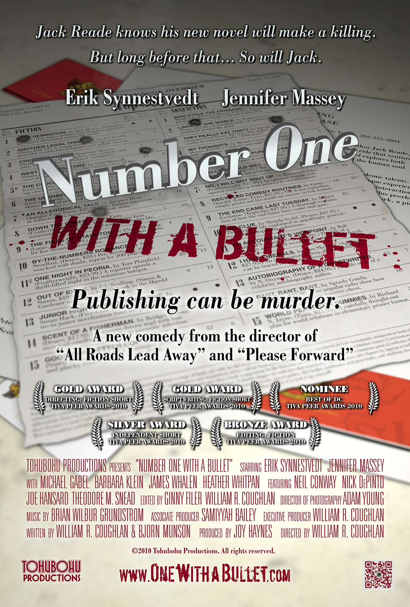Number One with a Bullet Poster