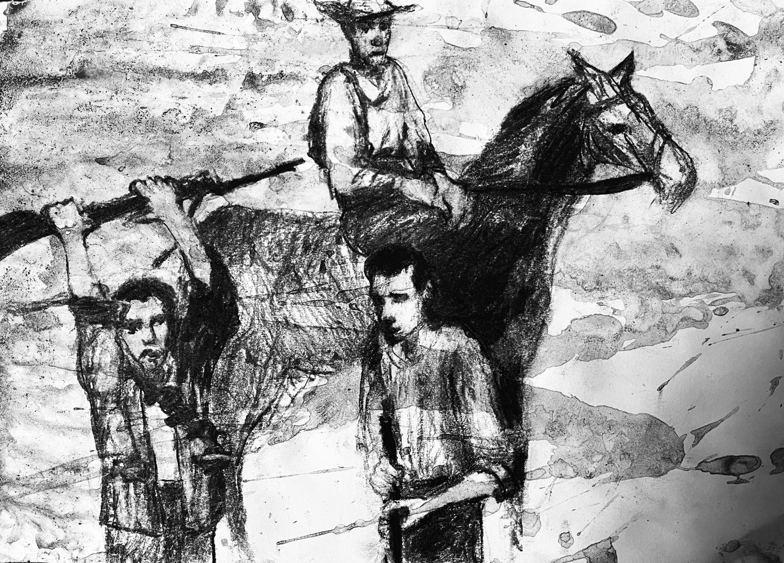 Kill Pablo - Libretto text with illustrations by Mauricio Escobar Gomez