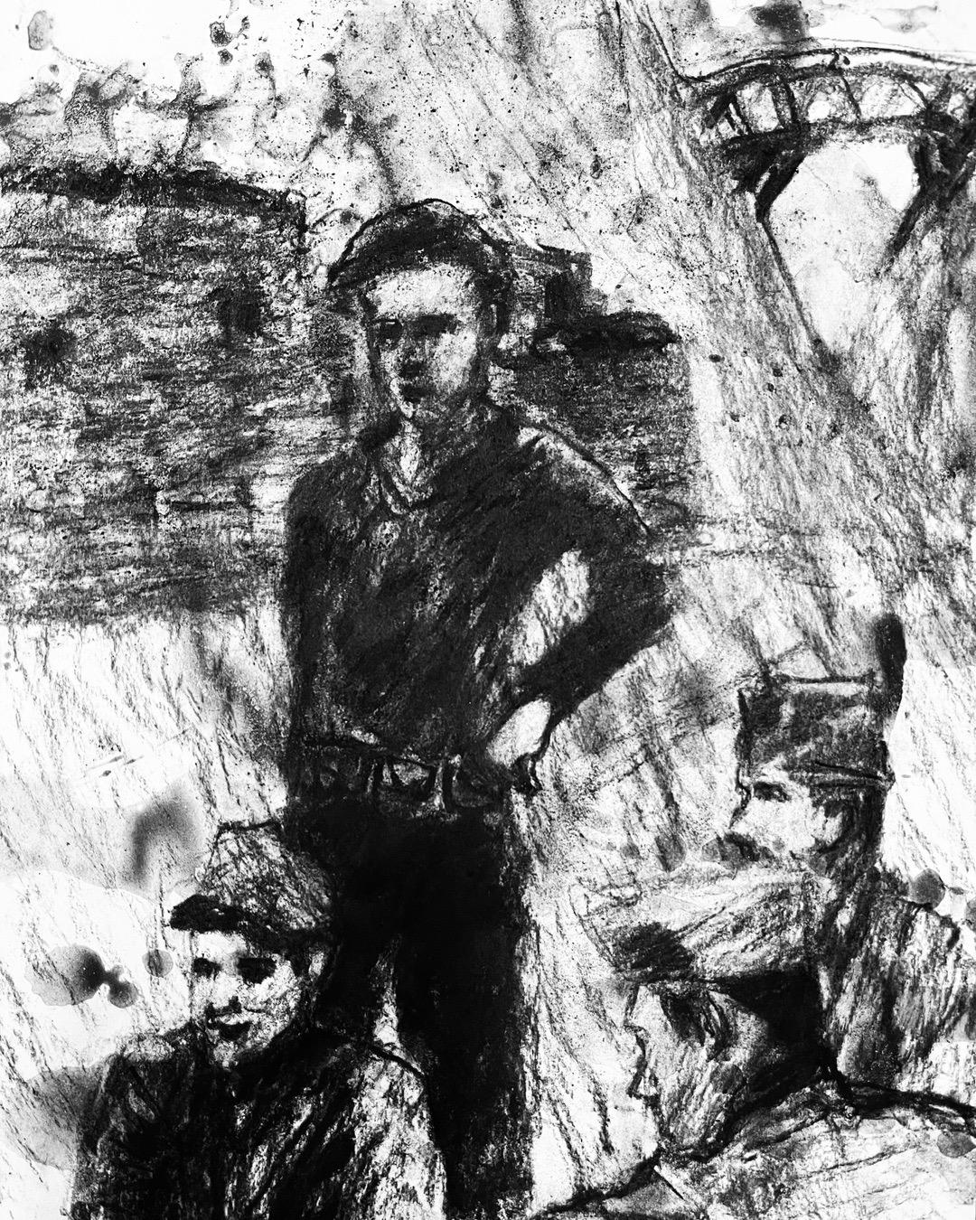 Overture - Libretto text with illustrations by Mauricio Escobar Gomez