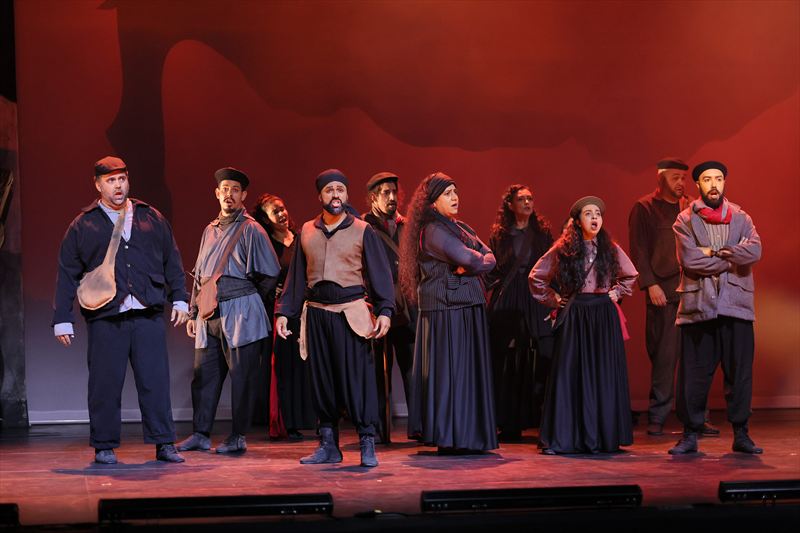 From left: Jeàn Bogaroch Nardoto,  Vitor Hugo de Sá do Monte Lima, Tainá Moreira Baldez Silva, Roger Rodrigues Vieira, João Paulo França Fernandes, Caroline Araujo, Brésia Soares, Ana Luisa Santos de Melo, Paulo Santos, Marcus Danielo dos Ouros.  Photo by Robson Cesco.