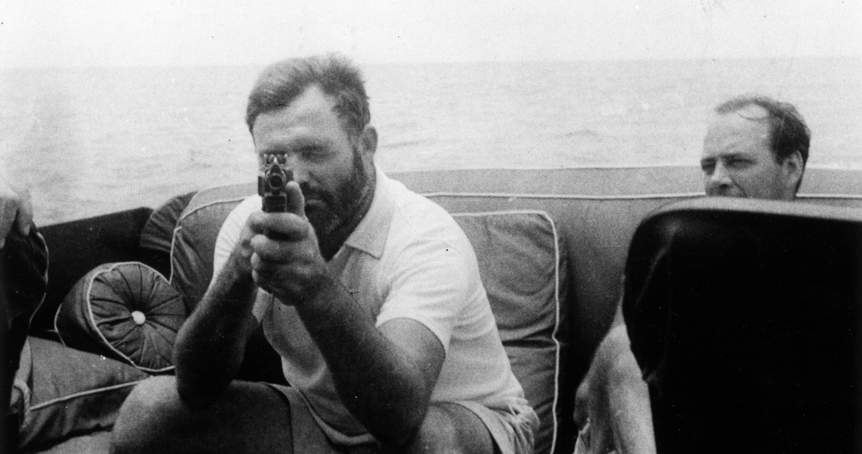 Ernest Hemingway Aboard the Pilar, 1935
