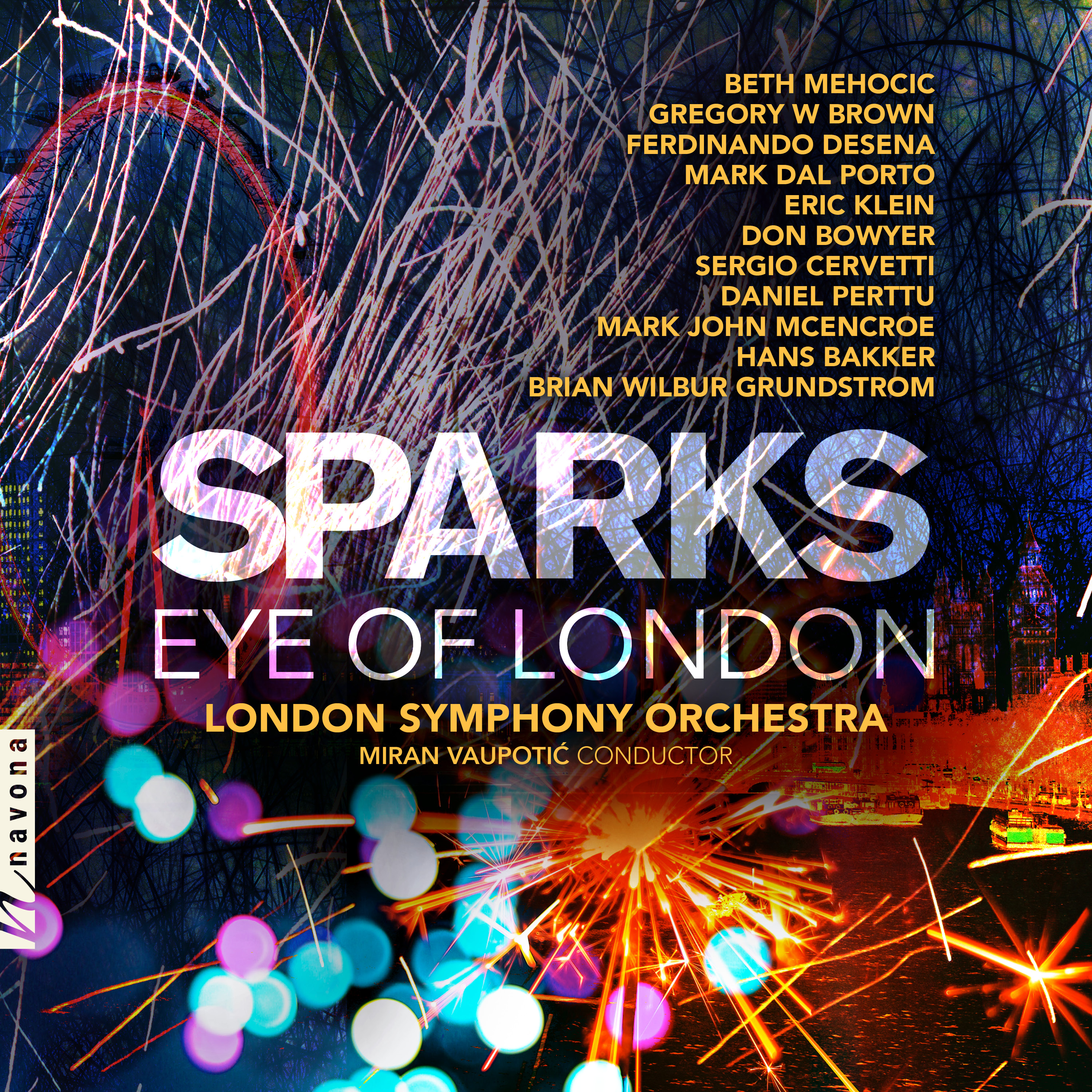 Album cover Sparks Eye of London with London Symphony Orchestra